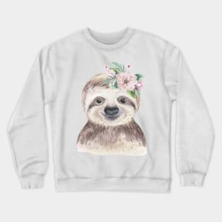 baby sloth Crewneck Sweatshirt